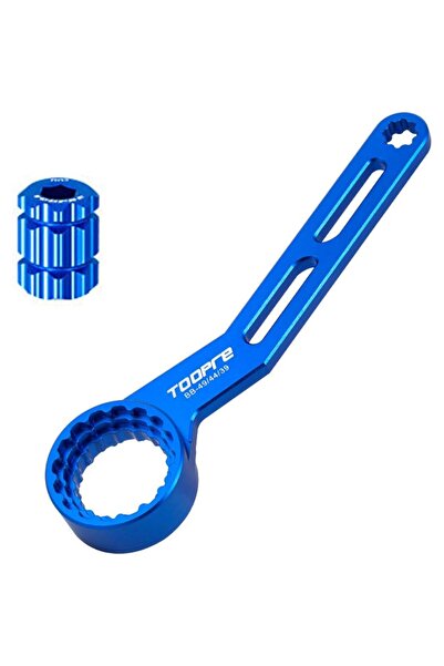 Choice مفتاح ربط المحور السفلي للدراجة باللون الأزرق، أداة تركيب وإزالة مجموع...