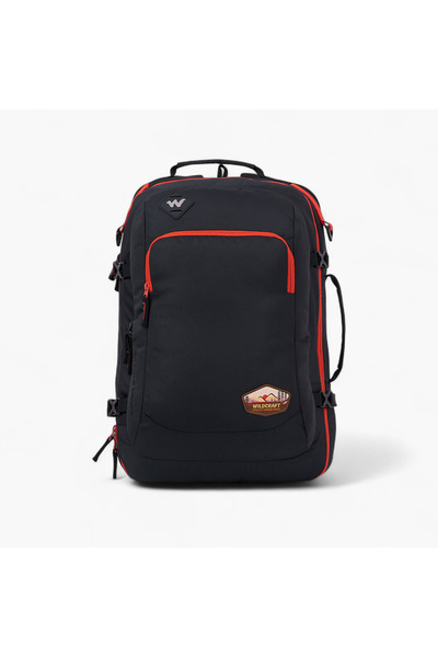 Wildcraft Solid Backpack with Adjustable Straps and Zip Closure - 21x33x48 cms