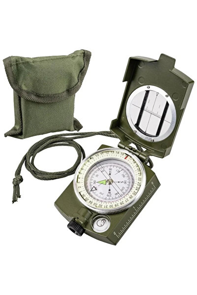 Choice بوصلة تصويب عسكرية احترافية خضراء - قطعة واحدة (1-10 قطع)، مقاومة للما...