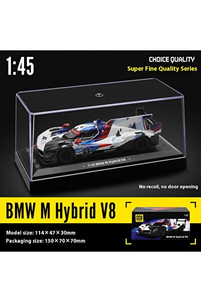 Choice سيارة BMW M Hybrid V8 زرقاء اللون، بمقياس 1:45 من إنتاج شركة CCA، مصنو...