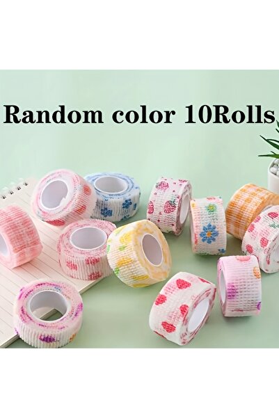 Choice 10 لفات 5 لفات/10 لفات ضمادة أصابع، شريط رياضي ذاتي اللصق يسمح بمرور ا...