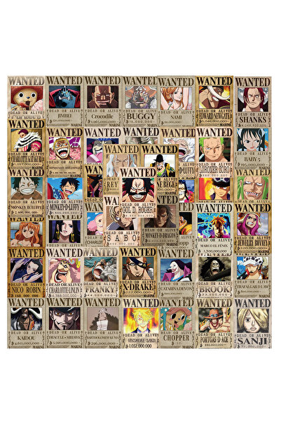 BANDAI ١٠ قطع، ١٠/٣٠/٥٦ قطعة، ملصقات صغيرة لشخصية أنمي ون بيس المطلوبين، ملصق...