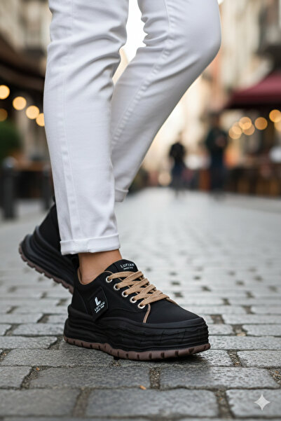 Lufian Lifestyle Trendy Women's High Sole Sneaker Shoes