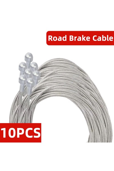 Choice كابل فرامل دراجة طريق 10 قطع، 1/5/10 قطع، 2 متر، سلك فرامل دراجة جبلية...
