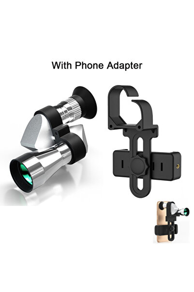 Choice تلسكوب أحادي صغير الحجم من سيلفري هولدر 820، 8×20، للبالغين، محمول باليد، صغير الحجم مع