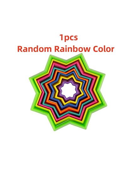 Choice قطعة واحدة من لعبة النجمة السحرية ثلاثية الأبعاد الحلزونية لتخفيف التو...