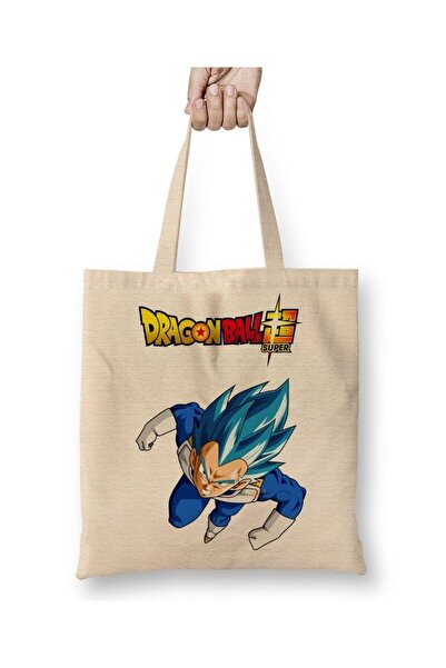 Toyaso Dragonball Z Super White Tote Bag Τσάντα αγορών με μακριά λαβή Τσάντα ...
