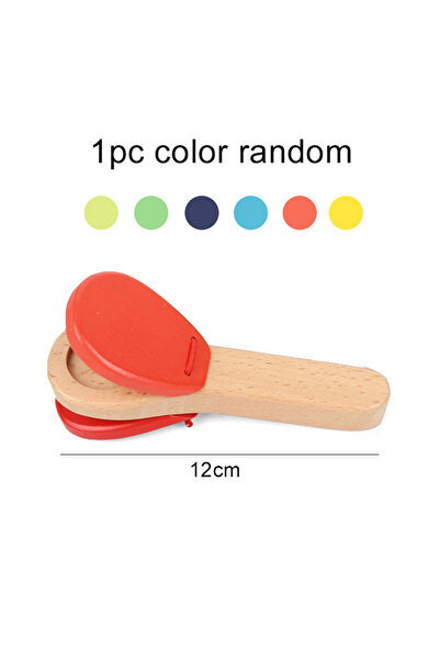 Choice 1SBXB 1/3pcs Orff Instruments Wooden Music Castanets Festival Party En...