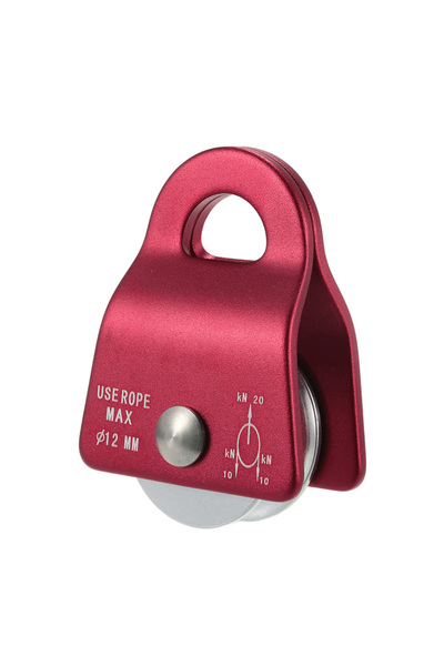 Choice بكرة حمراء من ليكسادا، محمل 20 كيلو نيوتن، بكرة صغيرة متحركة، أقصى حبل...