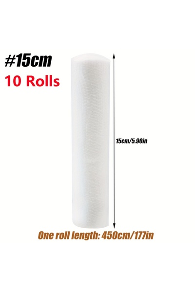 Choice ضمادات شاش قابلة للتهوية بطول 15 سم، 10 لفات، مرنة وآمنة، ضمادة متعددة...