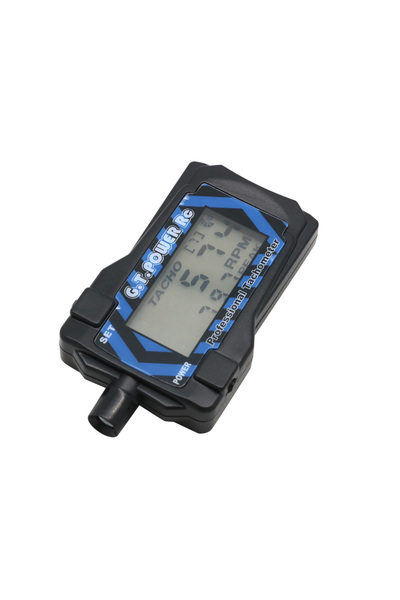 Choice مقياس سرعة دوران المحرك الرقمي البصري Blue G.T. power الاحترافي للطائر...