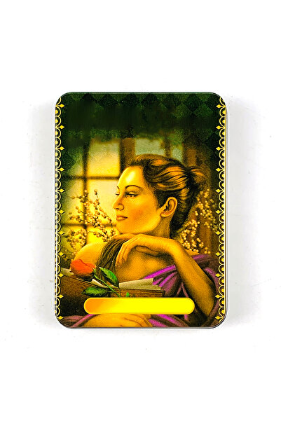 Choice مجموعة أوراق التارو عالية الجودة، خضراء اللون، مقاس 11 × 8 سم، في علبة...