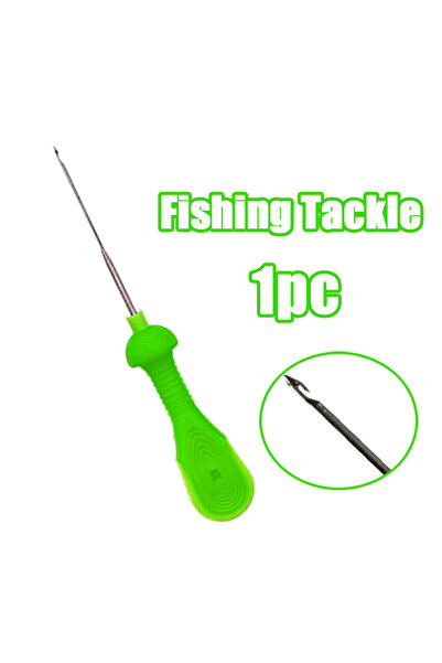 Choice Green 1pc YOTO 1/8pc set Carp Fishing Rigging Needle , Hook, Needle & ...