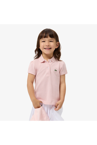 Lacoste Scalloped Collar Piqu e Polo Shirt - PJ0968-00-ADY