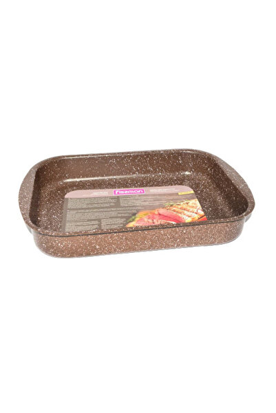 Fissman baking tray, aluminum, 35x25x6 cm, brown