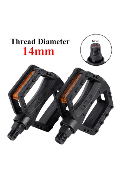 Choice دواسات V19 سوداء مقاس 14 مم للدراجات الجبلية، مانعة للانزلاق، قطع غيار...