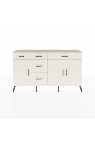 Dienni Arges Konsol 2 Raflı 5 Çekmeceli 3 Kapaklı 176x30x99 Aytaşı-Aytaşı