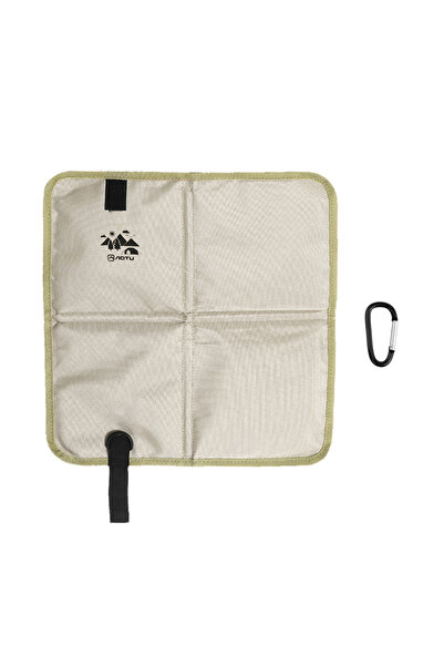 Choice وسادة جلوس بلون كاكي داكن، صغيرة الحجم، مقاومة للمطر، قابلة للطي، مناس...