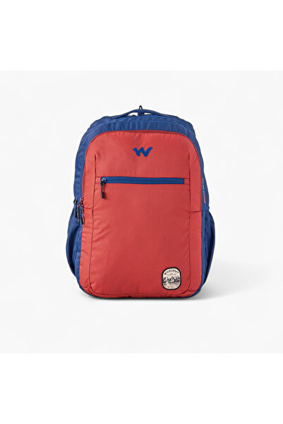 Wildcraft حقيبة ظهر مدرسية بألوان متداخلة مع أحزمة كتف قابلة للتعديل - 26 × 33 × 48 سم