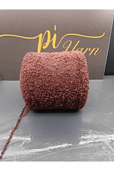 Pİ Yarn خيط حياكة يدوي كبير الحجم 500 جرام باللون العنابي