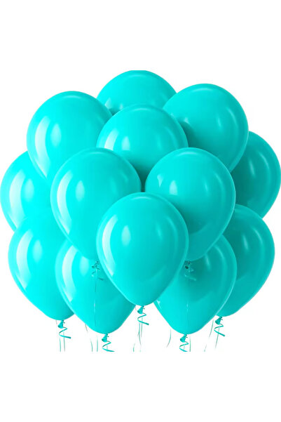Choice 20 قطعة بالون لاتكس أزرق مخضر مقاس 12 بوصة، بالونات خضراء مقاس 5/10/12...