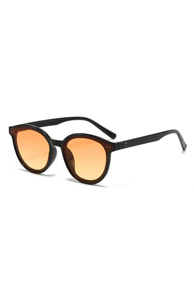 Choice نظارات شمسية رجالية دائرية بتصميم ريترو MN5552-C4، بتصميم بانك عصري، و...