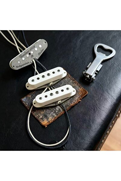 Choice WHITE Vintage 1969 Custom Strat-Style Single Coil Pickup Set SSS Alnico V Magnets Hand-Wound Classic