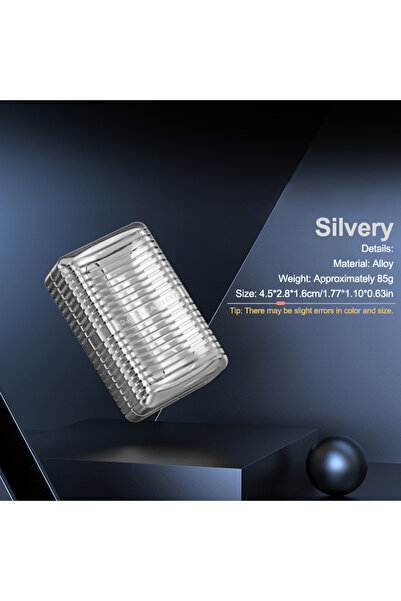 Choice 13248-04 1 EDC Fidget Slider Rotating Anti Pressure Metal Soap Sensory...