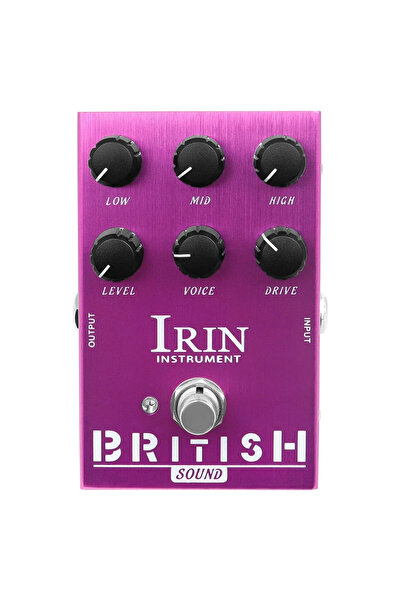 Choice دواسة تأثيرات جيتار AN-31 IRIN AN-31، صوت بريطاني، أوفر درايف، محاكي م...