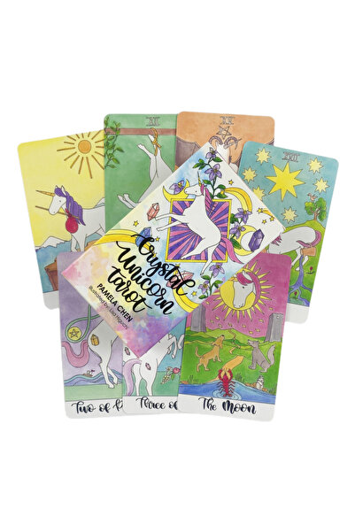 Choice TT94 Crystal Unicorn Tarot Cards Game Fortune-telling Oracle Divinatio...