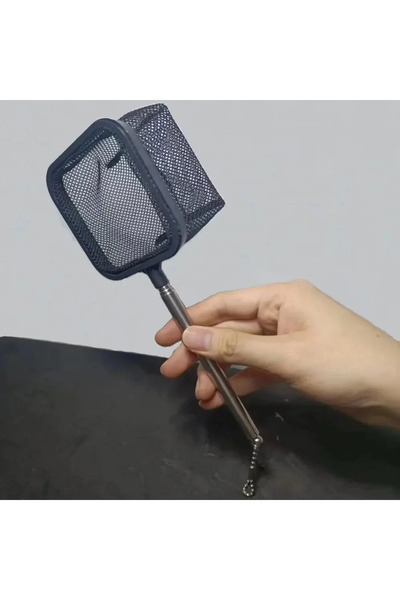 Choice black 1PC Aquarium Square Fishing Net Extendable Long Handle Fishing G...