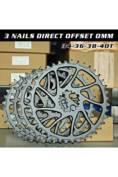 Choice حلقة سلسلة دراجة GOLDIX ذات إزاحة 0 مم، مقاس 38T، ذات إزاحة 0 مم، ذات ...