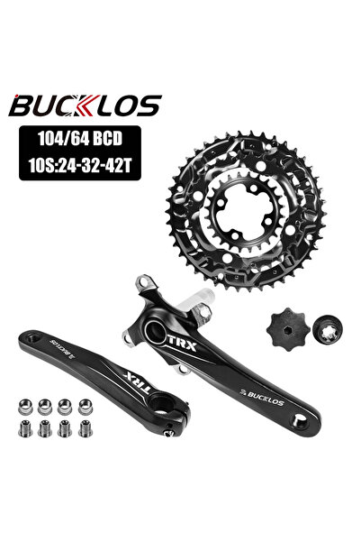 BUCKLOS Choice BLACK 3x10S Mountain Bike Crankset 2*10S 3*9S 3*10S MTB Cranks...
