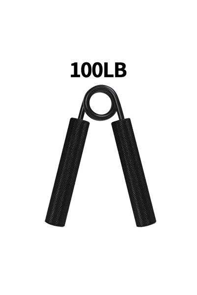 Choice مجموعة مقابض يد معدنية سوداء (100 رطل) من 100 إلى 300 رطل، مانعة للانز...