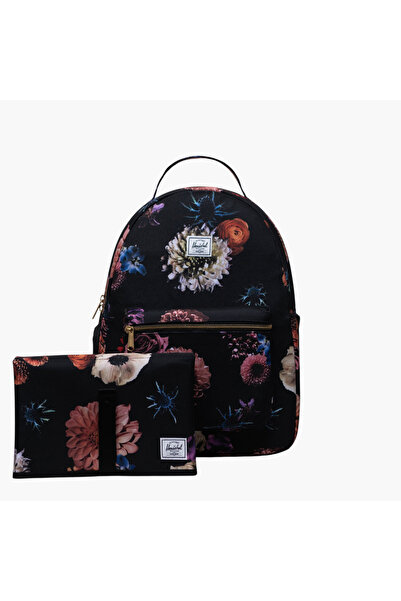 Herschel Supply Co. Herschel Supply Co Floral Print Backpack with Adjustable ...