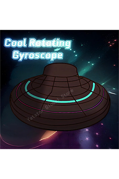 Choice كرة طائرة سوداء، لعبة كرة سحرية طائرة دوارة، جيروسكوب طيران، جسم طائر ...