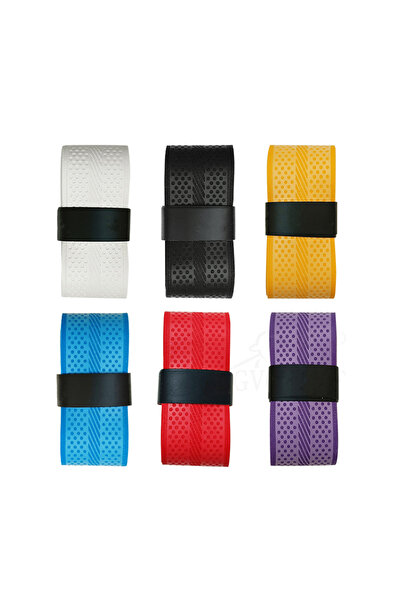 Choice 6 قطع من شريط لاصق لمقابض مضارب الجولف، يحافظ على جفافه، يمتص العرق، مانع للانزلاق، ومغطى بمخمل.