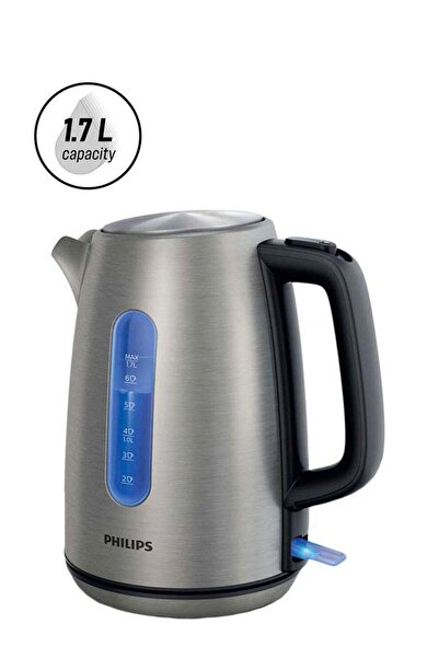Philips Viva Collection Electric Kettle 1.7 L 2200 W HD9357/12 Grey/Black