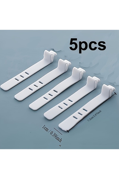 Choice 5 قطع 5 قطع رتب كابلاتك واحفظها خالية من الغبار مع صندوق التخزين المكت...