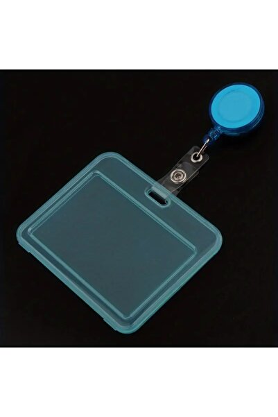 Choice 1 set Durable transparent horizontal card holder with easy pull buckle...