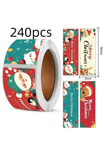 Choice 240 Christmas Series Stickers 240pcs Warm Holiday Element Prints Perfe...