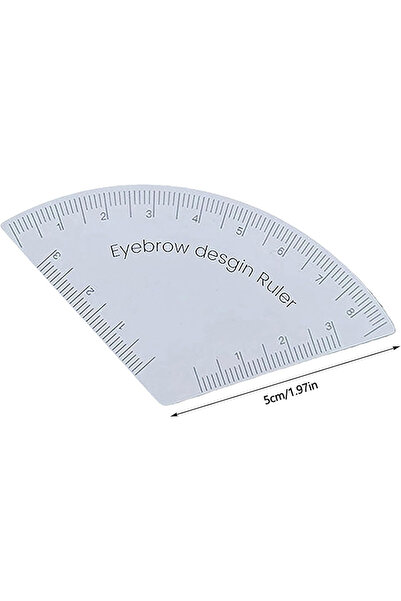 Choice مسطرة رسم الحواجب الجديدة سريعة الاستخدام من وايت 2025، أداة رسم وتحدي...