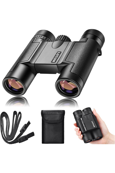 Choice منظار لوكسون 1525 LUXUN 15x25 صغير الحجم للبالغين والأطفال، تلسكوب صغير عالي الطاقة لمراقبة الطيور