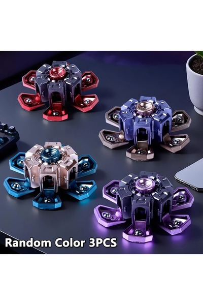 Choice 3 قطع، لعبة سبينر يدوية إبداعية لتخفيف التوتر، لعبة سبينر دوارة لأطراف...