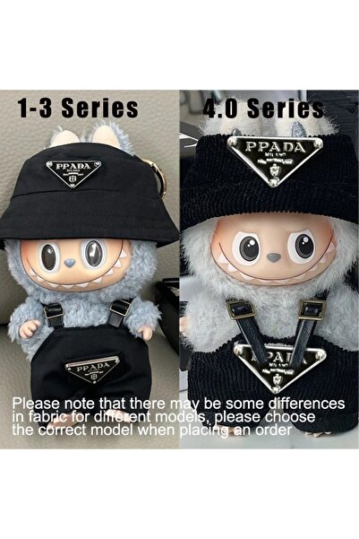 Miniso No Doll 4.0 Series Clothes-101-Black 4.0 The Monsters Pin Love Series ...