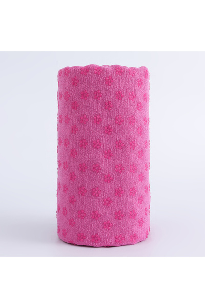 Choice مناشف يوغا حمراء، مناشف يوغا حارة ومميزة بنقاط تثبيت لامتصاص العرق ومن...