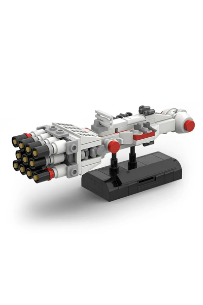 Choice مجموعة ألعاب بناء سفينة فضائية صغيرة مكونة من 167 قطعة من سلسلة حرب ال...