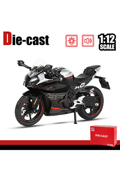 Choice1 black with box 1:12 cool alloy motorcycle model, domineering streamli...