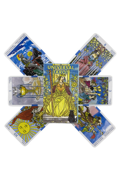 Choice مجموعة أوراق التارو العالمية xjw07، 78 ورقة، أوراكل، رؤى إنجليزية، إصد...