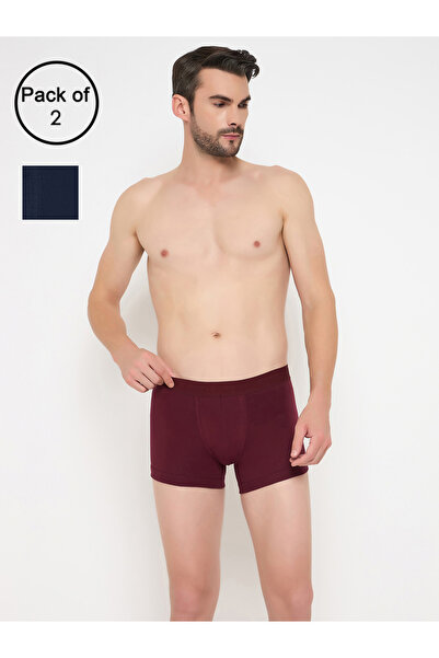 John Player By Styli عبوة من قطعتين - سراويل داخلية قطنية كلاسيكية للرجال